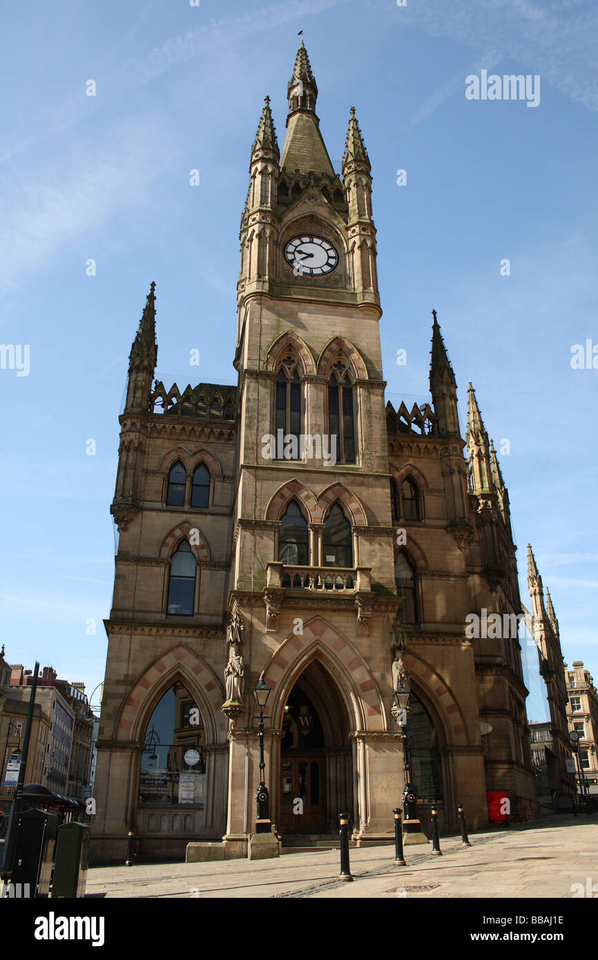 Wool Exchange Bradford Yorkshire England UK an ornate building derived