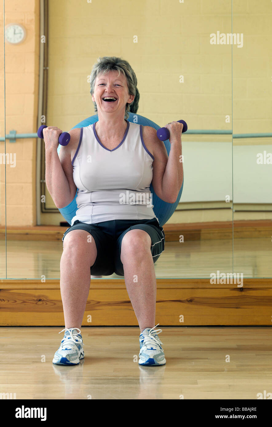 Grinning Gym Hi Res Stock Photography And Images Alamy