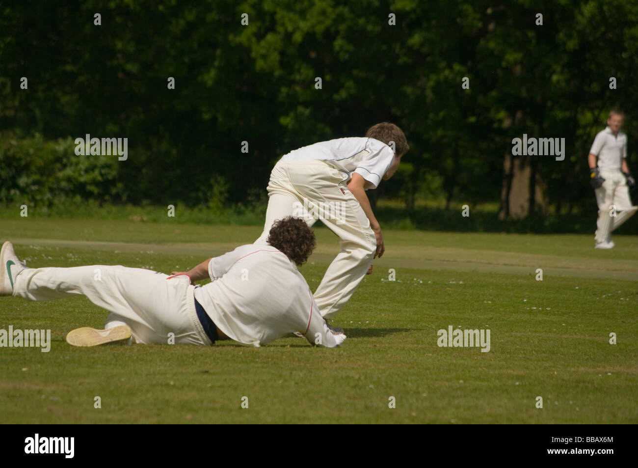 Fielders Fielding High Resolution Stock Photography And Images Alamy