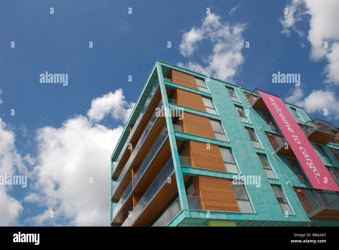 The new Cargo property development, Millbay, Plymouth, Devon, UK Stock