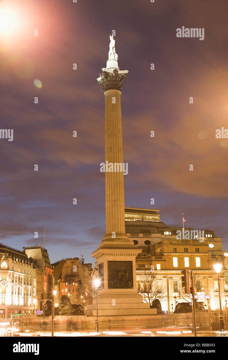 trafalgar square, london Stock Photo - Alamy