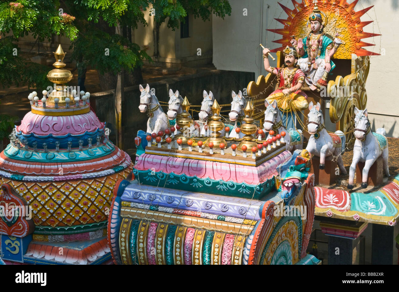 Hanuman Hindu Temple Bangalore Karnataka India Stock Photo