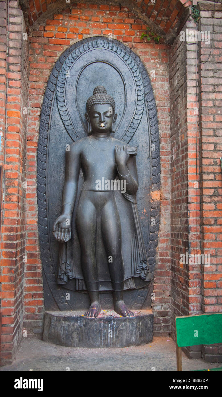 Hindu God Statue Kathmandu Nepal High Resolution Stock Photography and