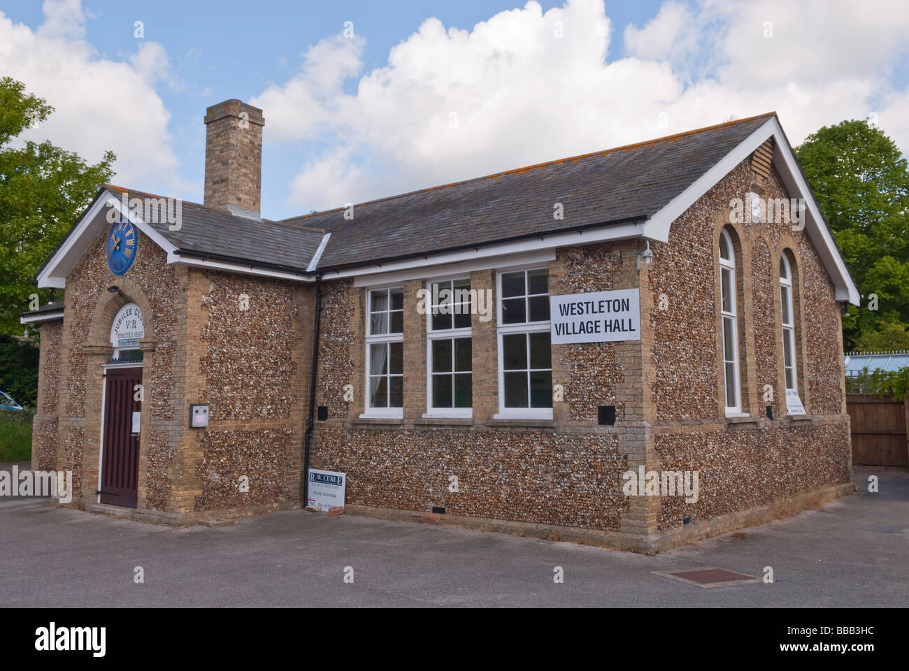 Westleton village hall  in Westleton,Suffolk,Uk Stock Photo