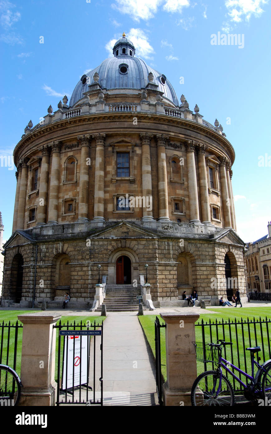 The Radcliffe Camera which houses the Bodleian Library in Oxford Stock Photo