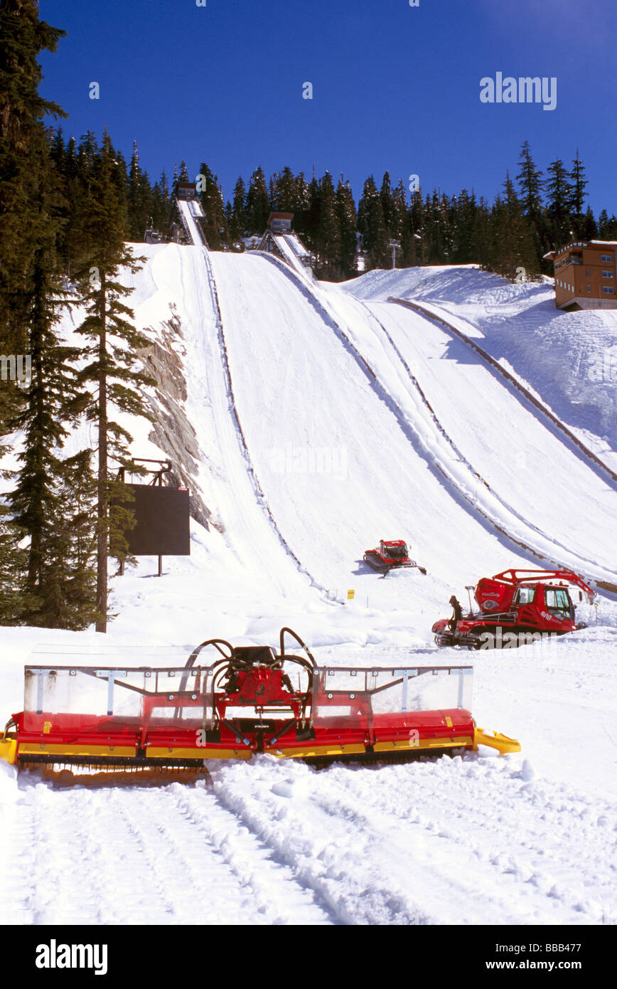Whistler olympic park nordic centre hires stock photography and images