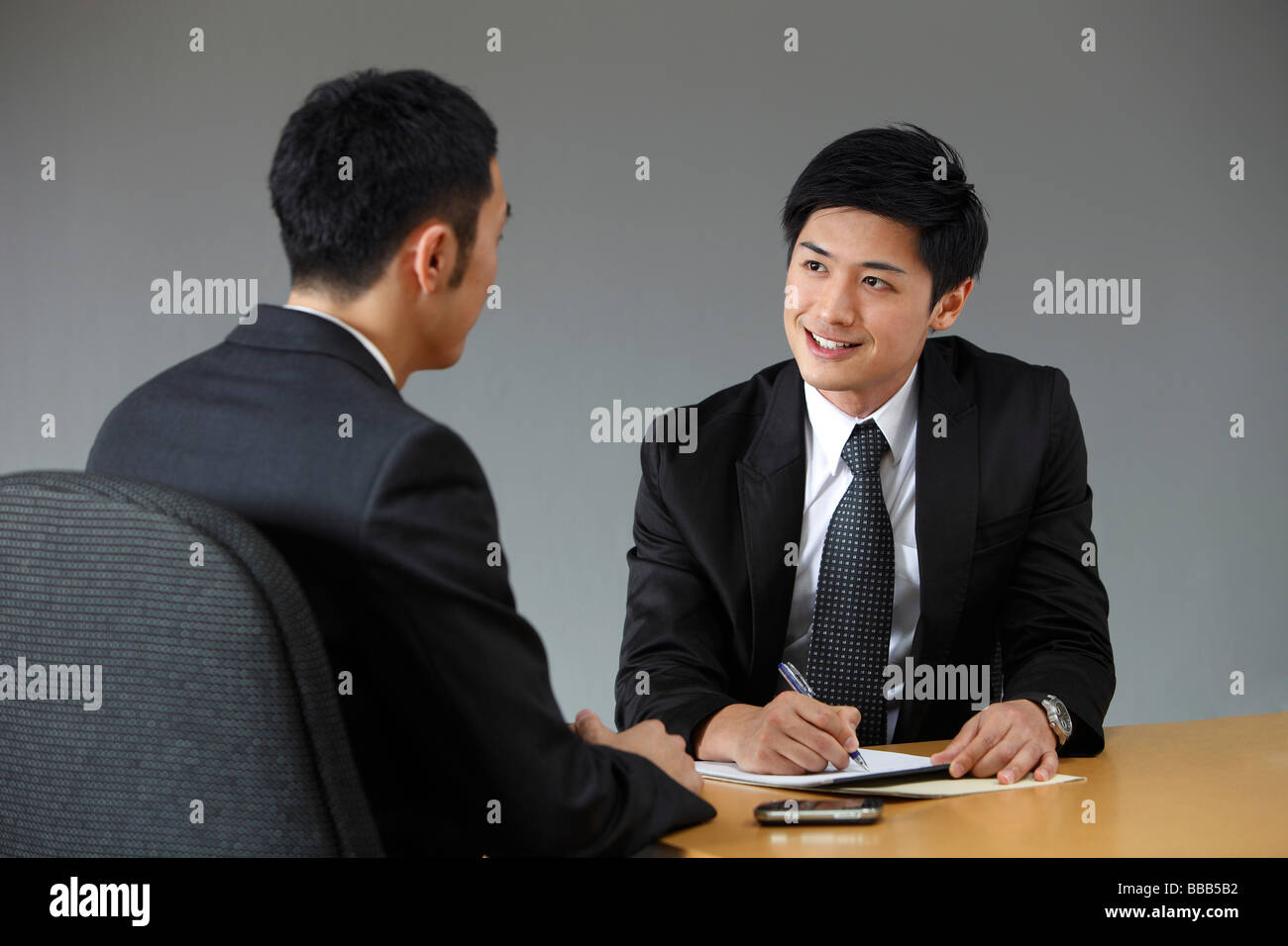 colleagues in a meeting Stock Photo