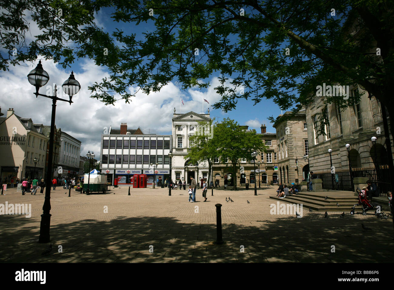 Stafford, England, town centre Stock Photo