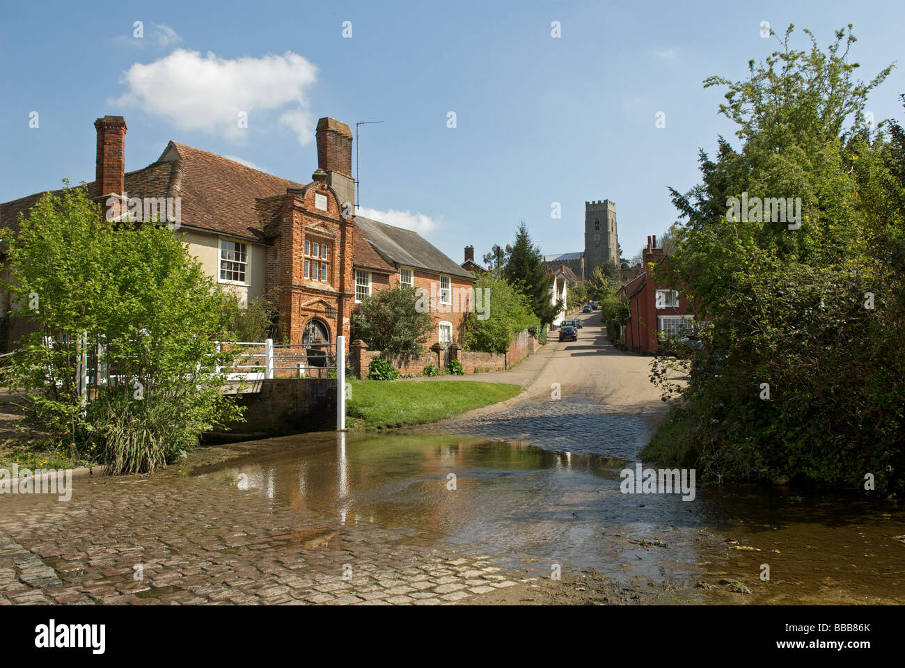 Kersey, Suffolk, UK Stock Photo Alamy