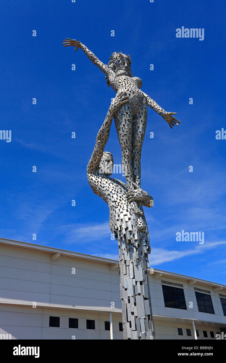 Sport statue outside keepmoat stadium hires stock photography and images Alamy