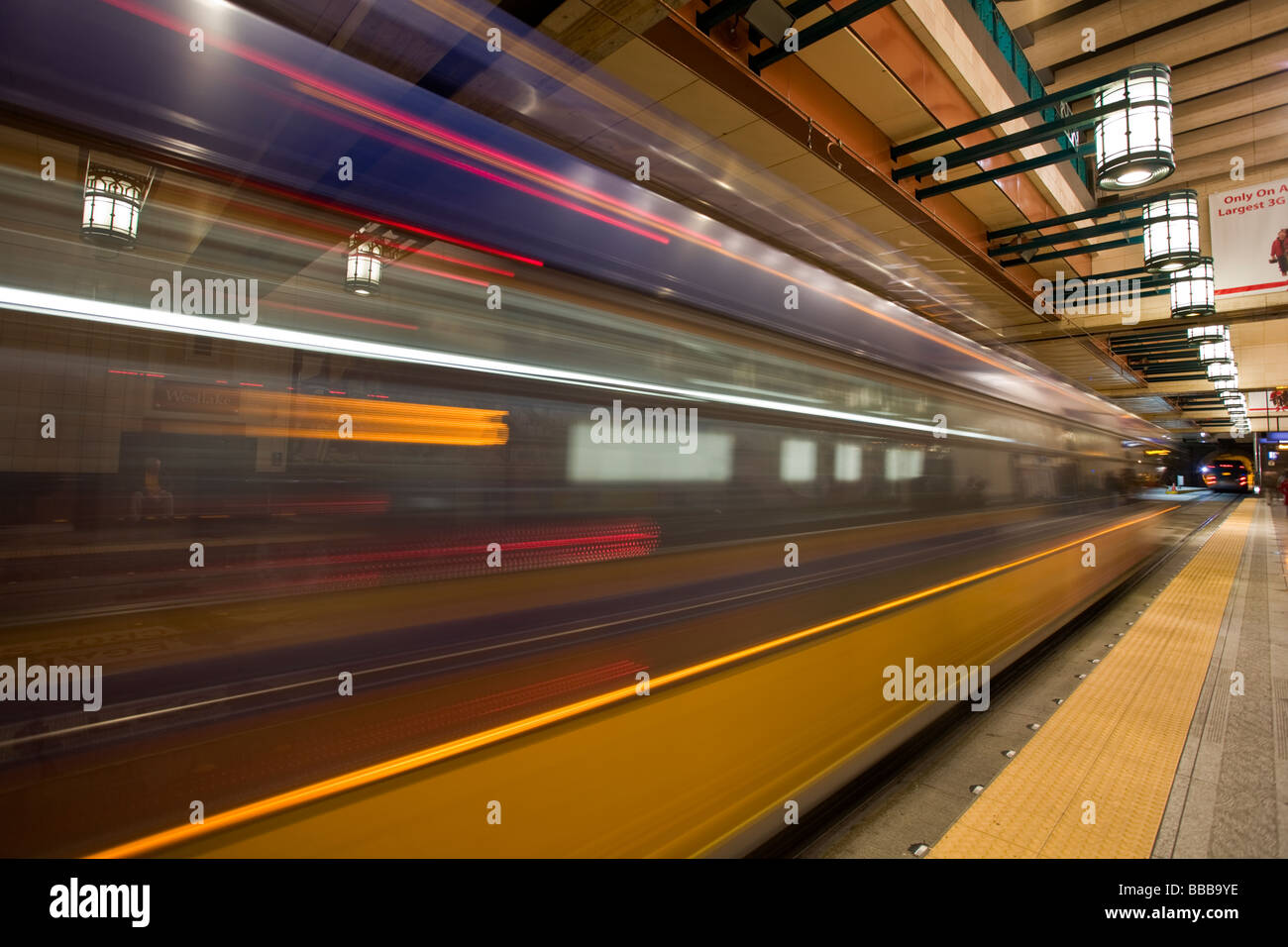Seattle WA Westlake Station one of five stations in the Seattle Transit