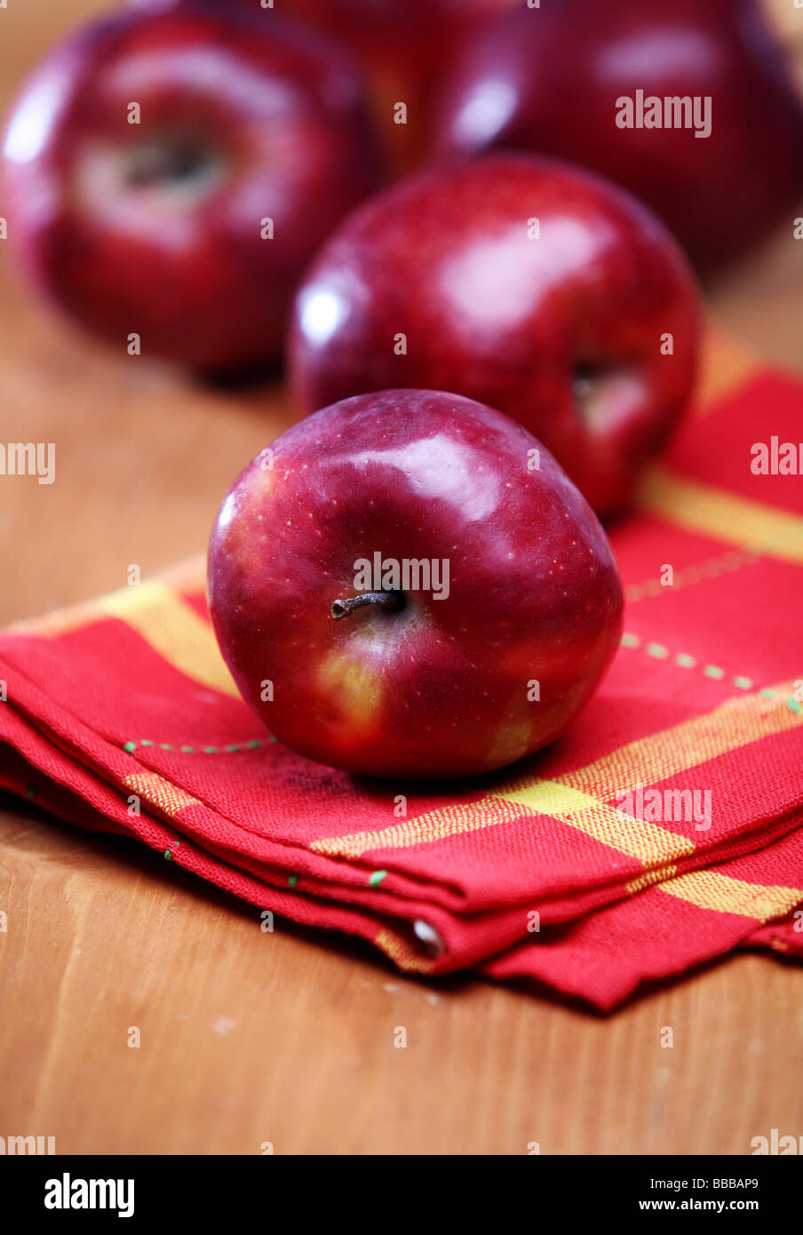 red apple Stock Photo