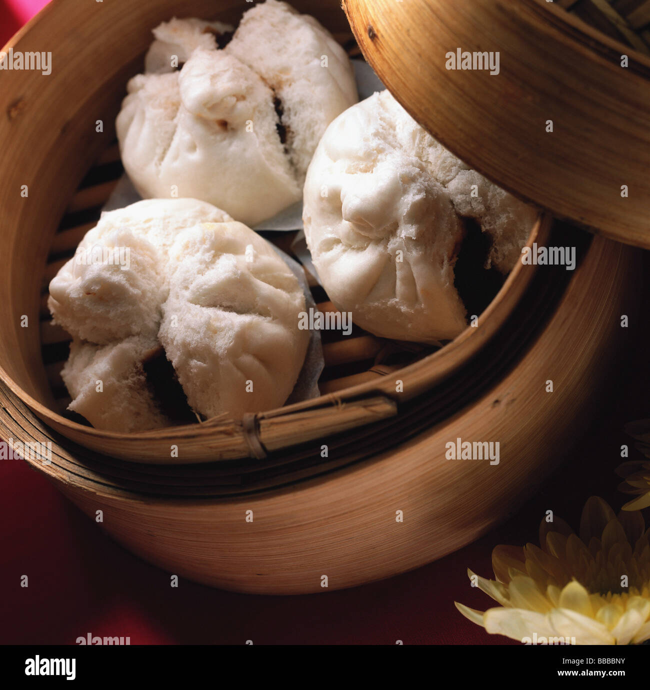 Dim SumBBQ Pork Buns Stock Photo Alamy