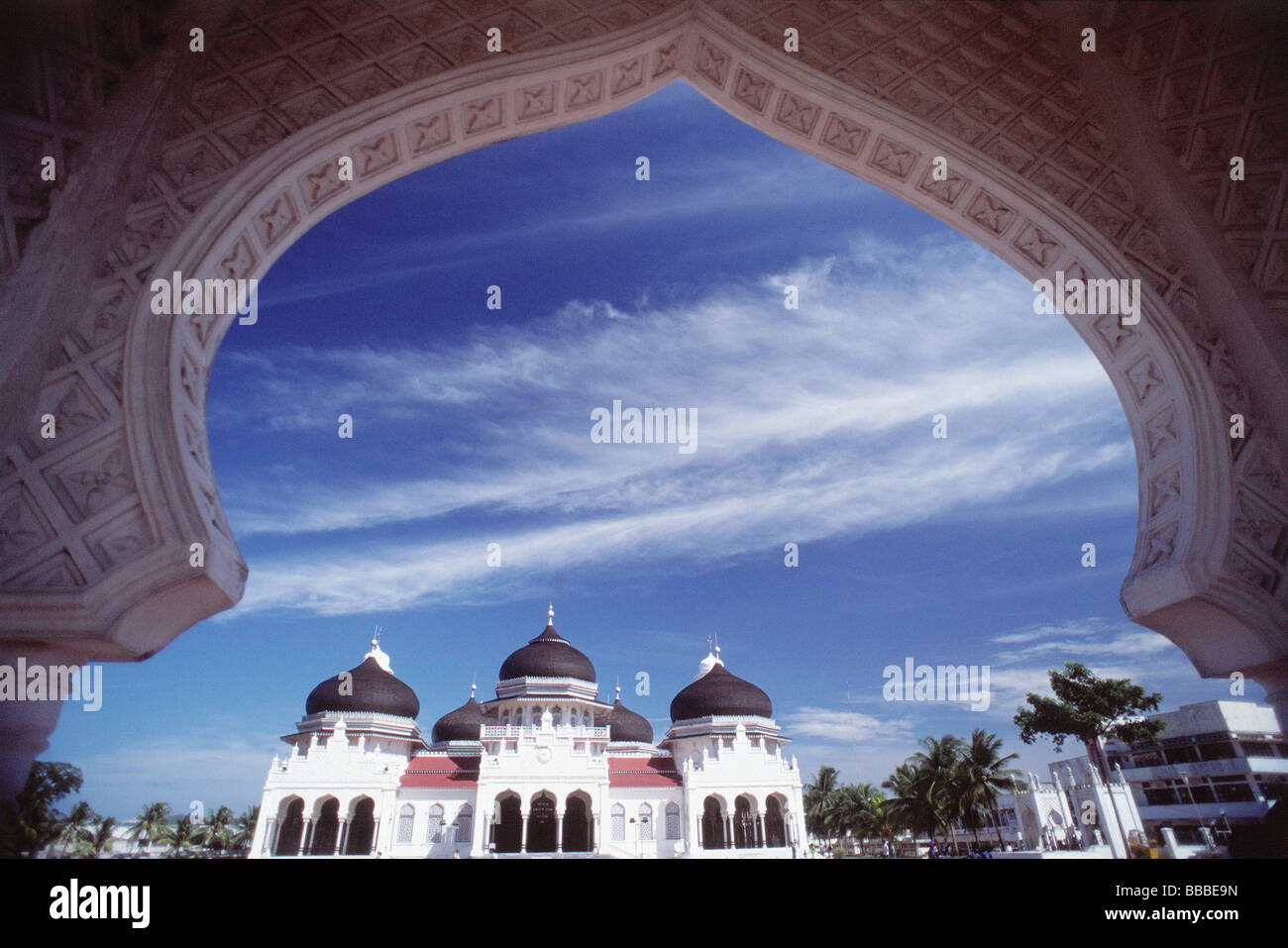 Indonesia, Banda Aceh, Grand Mosque Stock Photo - Alamy