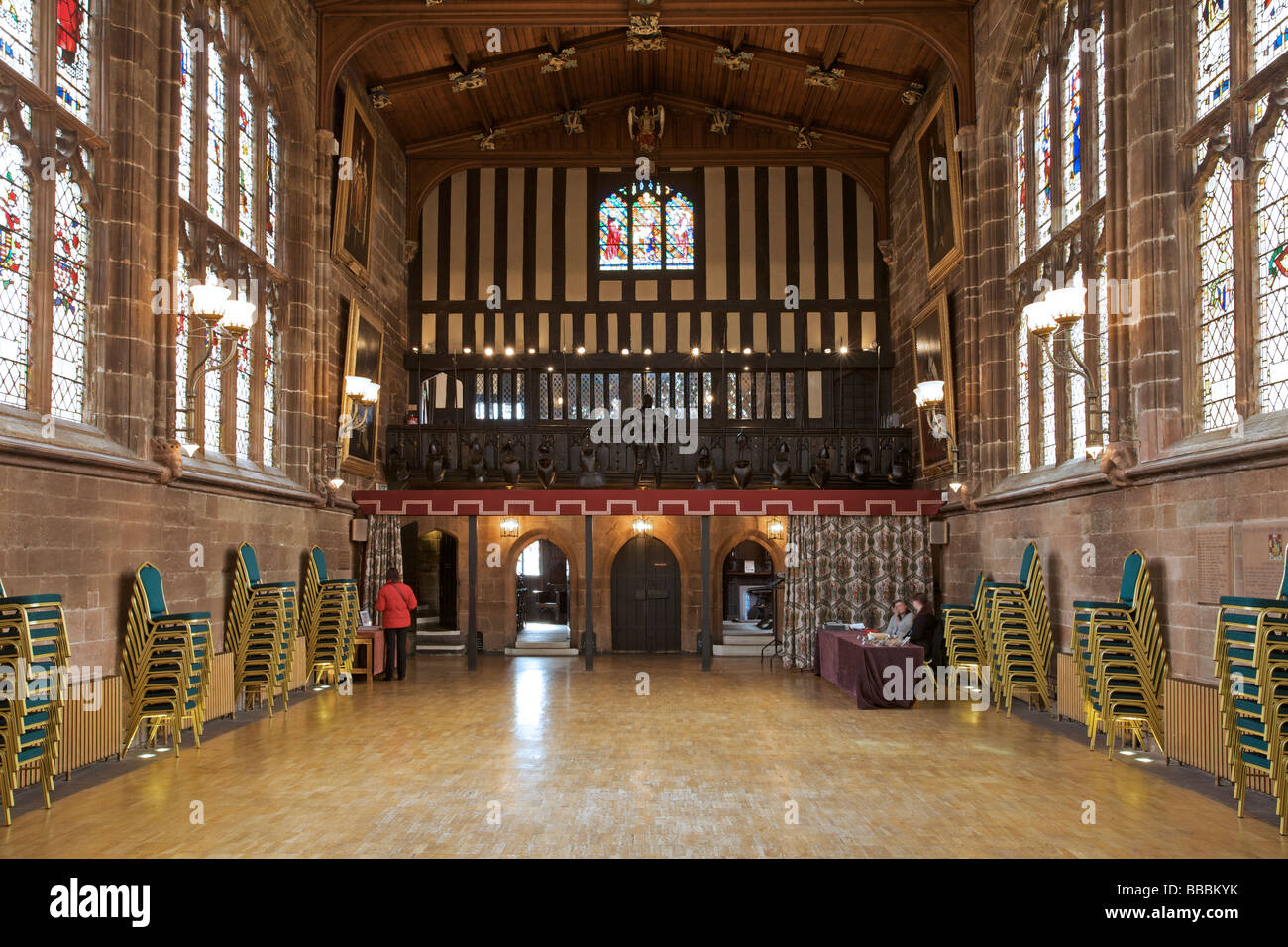 St. Mary's Guildhall in central Coventry, Midlands England, United Kingdom Stock Photo