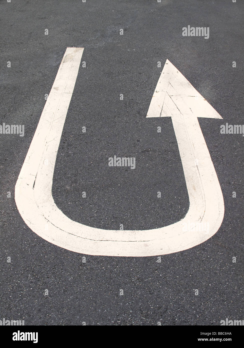 U Turn Sign High Resolution Stock Photography and Images Alamy