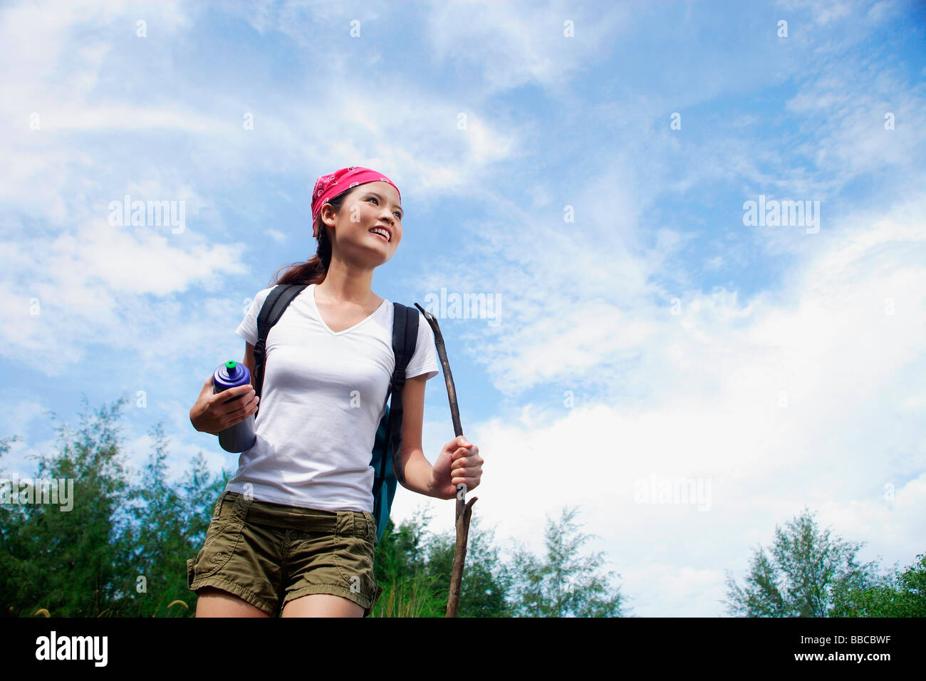 Female hiker view hi-res stock photography and images - Alamy