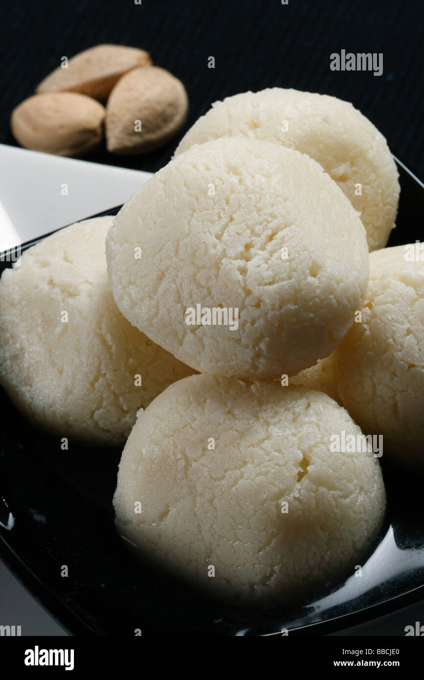 Rasgulla syrupy indian sweet hi-res stock photography and images - Alamy