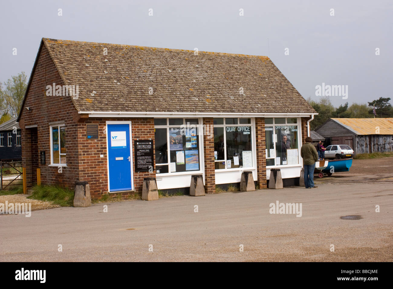 Orford Quay Office, Suffolk Stock Photo Alamy