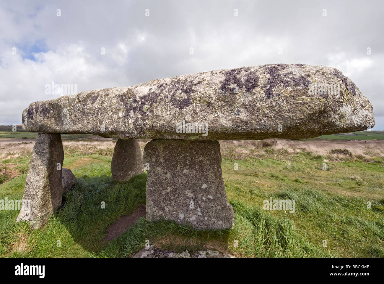 Lanyon Quoit a chambered neolithic tomb Stock Photo