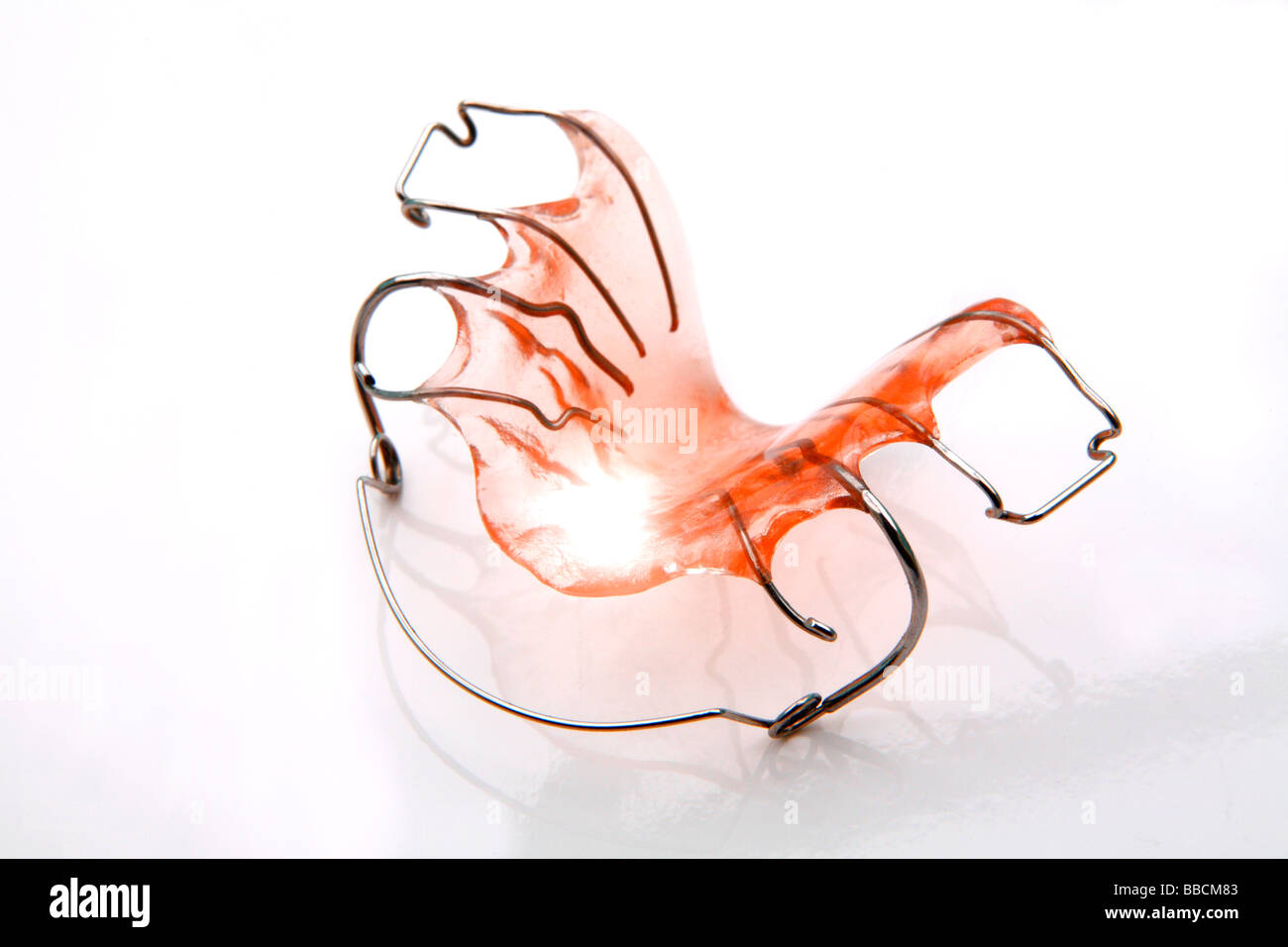 Removable orthodontic appliance Stock Photo Alamy