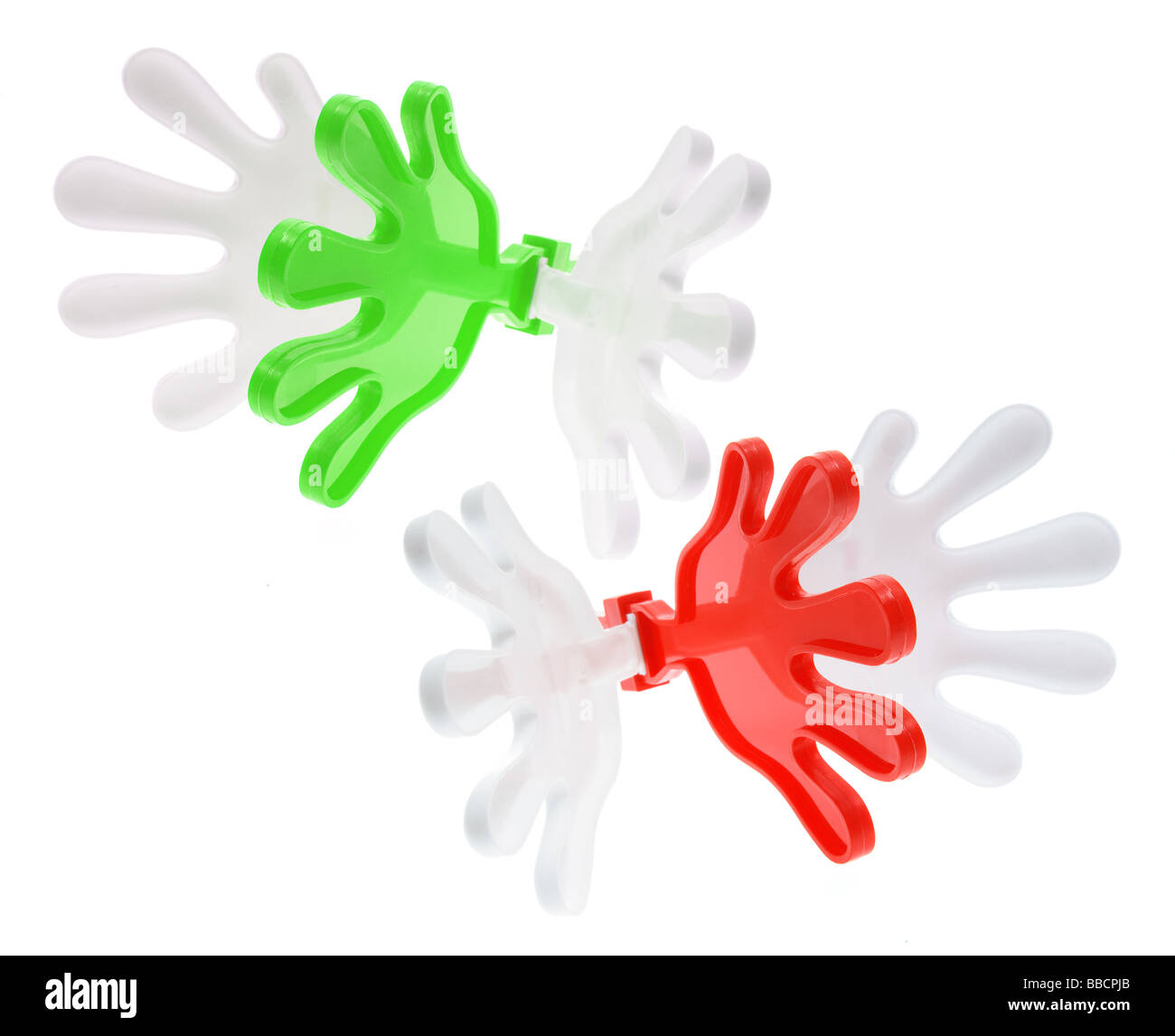 Plastic Toy Hands Stock Photo Alamy