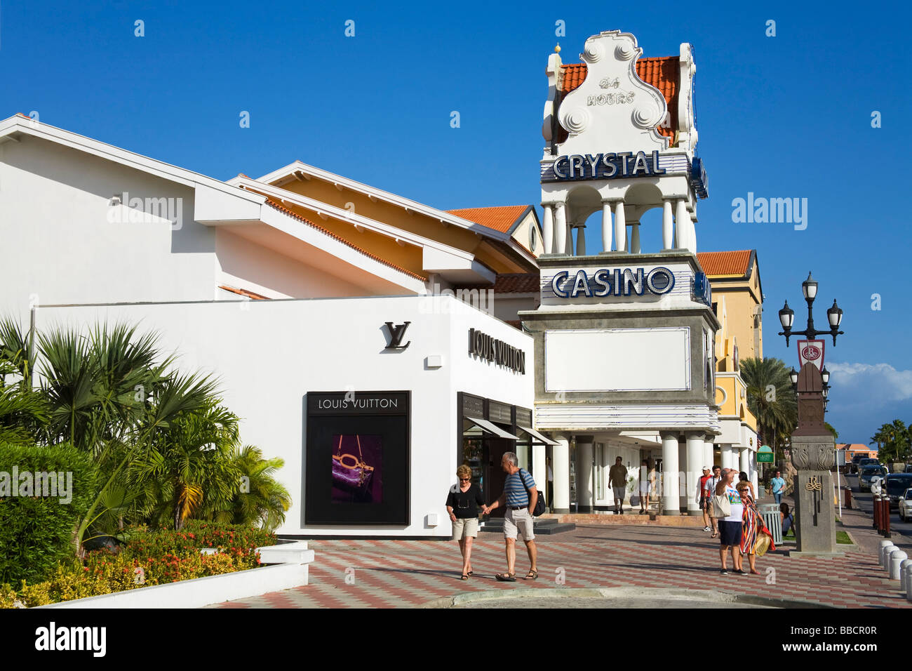 Local achitecture; Crystal Casino, Oranjestad, Aruba Island