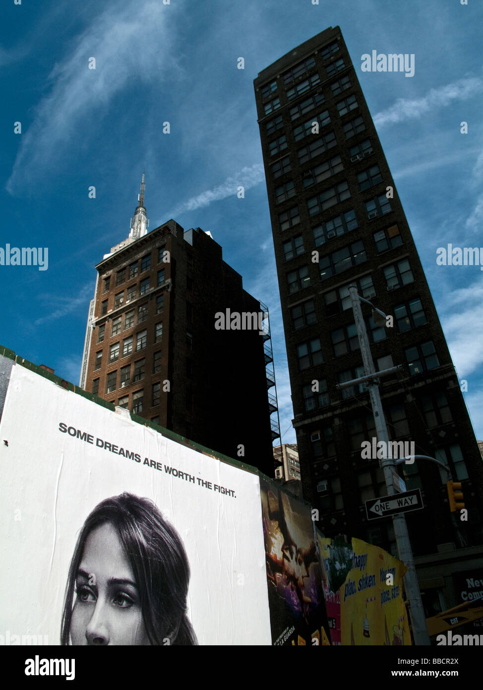 New York Billboard Stock Photo - Alamy