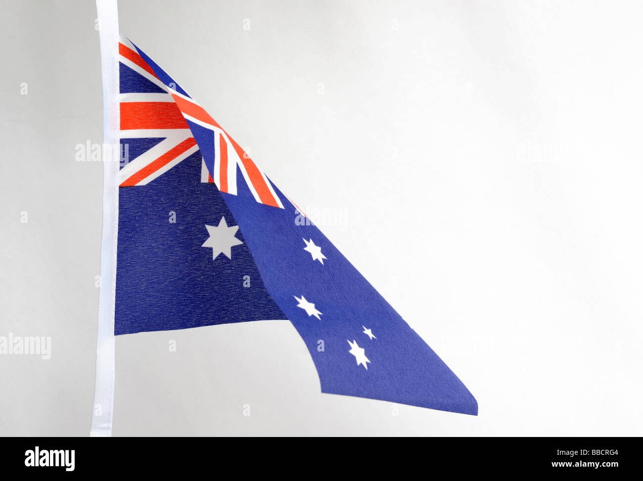 National flag Australia Stock Photo