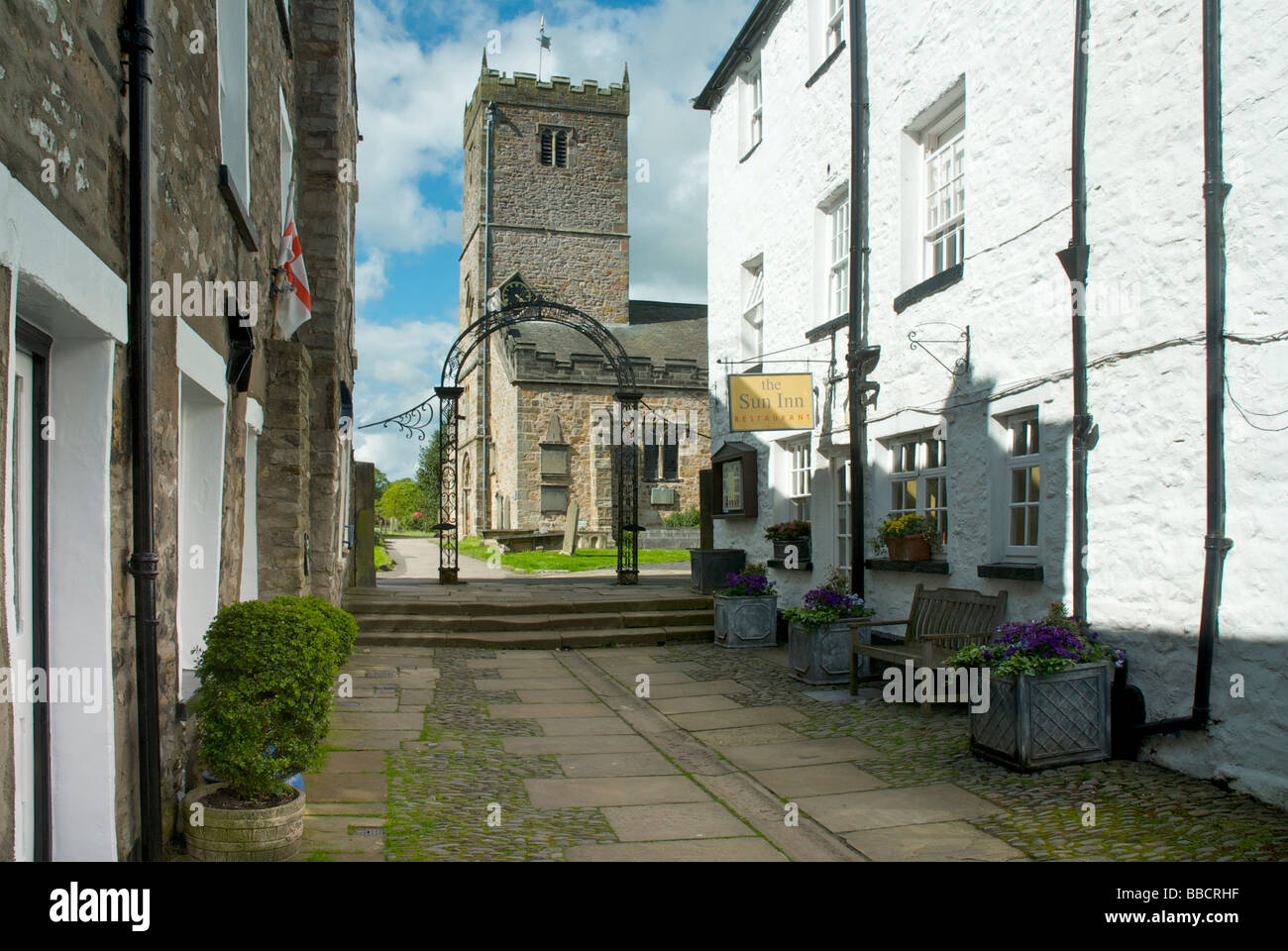 St Mary's Church, Kirkby Lonsdale, Cumbria, England UK Stock Photo - Alamy