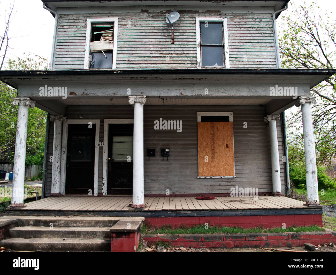 Abandoned House, Knoxville, Tennessee Stock Photo Alamy