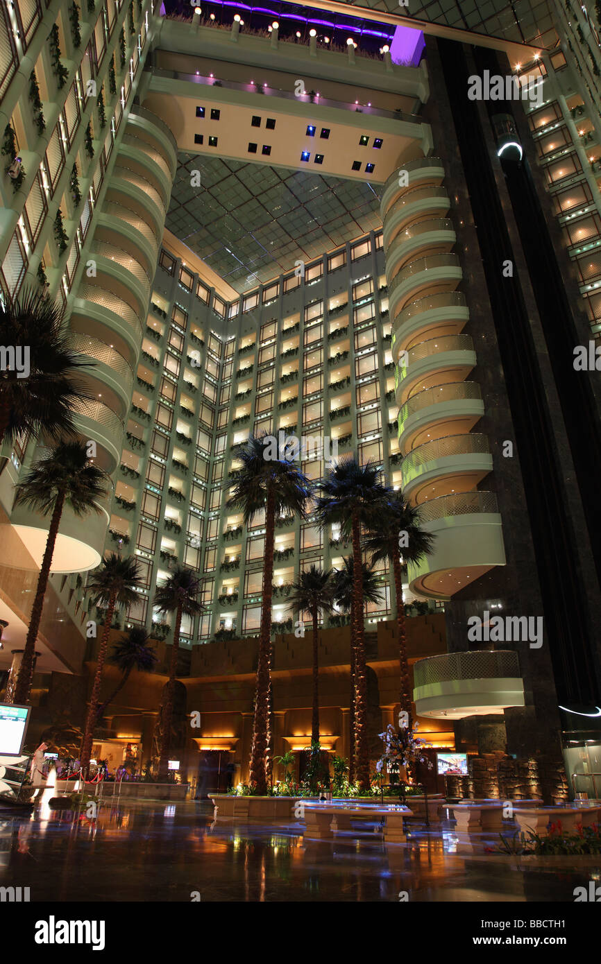 Hilton interior Jeddah Saudi Arabia Stock Photo