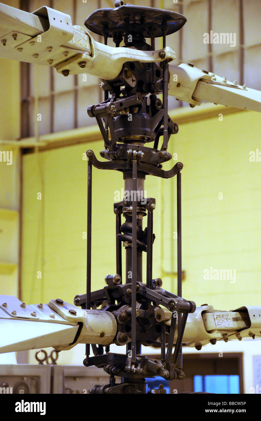Gyrodyne QH50 coaxial rotor system helicopter Stock Photo Alamy