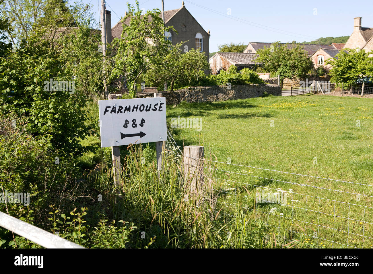 Oxford. B&B Sign Stock Photo - Alamy