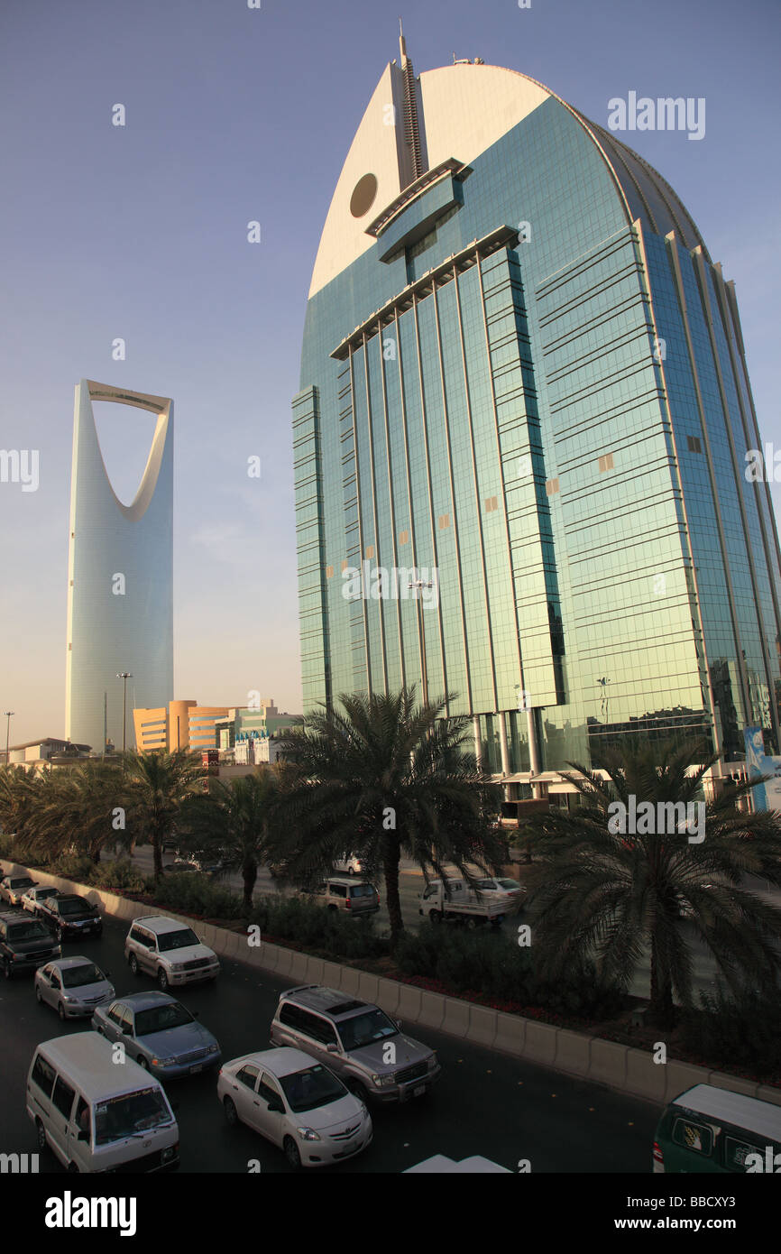 Modern buildings Riyadh Saudi Arabia Stock Photo
