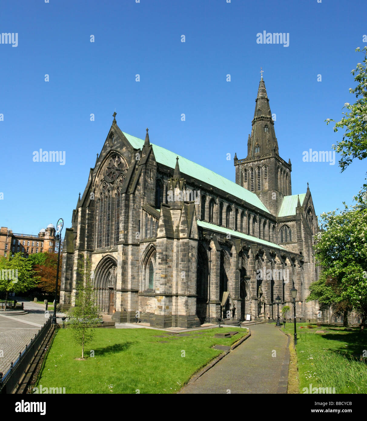 Glasgow Cathedral Stock Photo