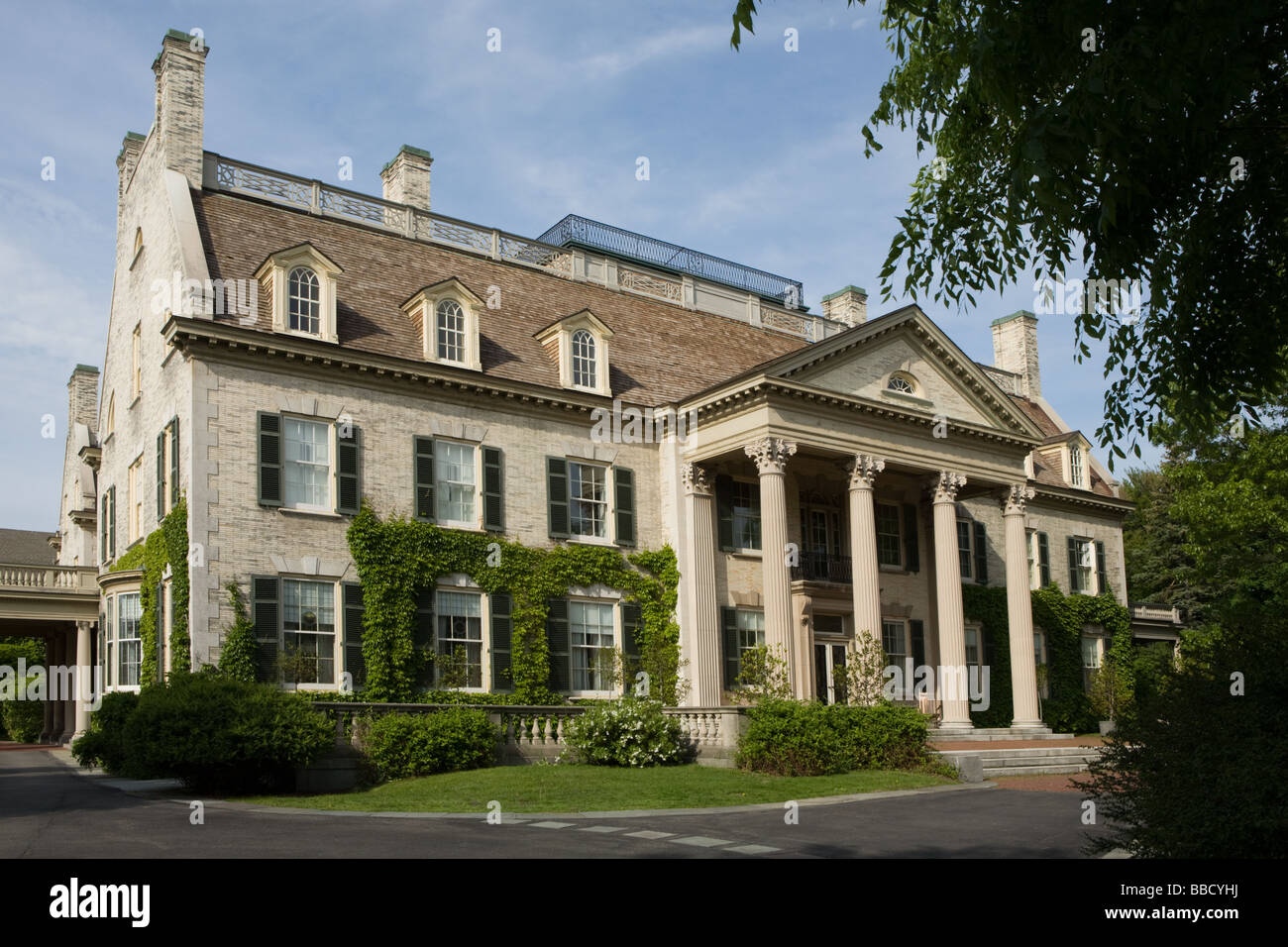George Eastman House Rochester New York Monroe County Stock Photo