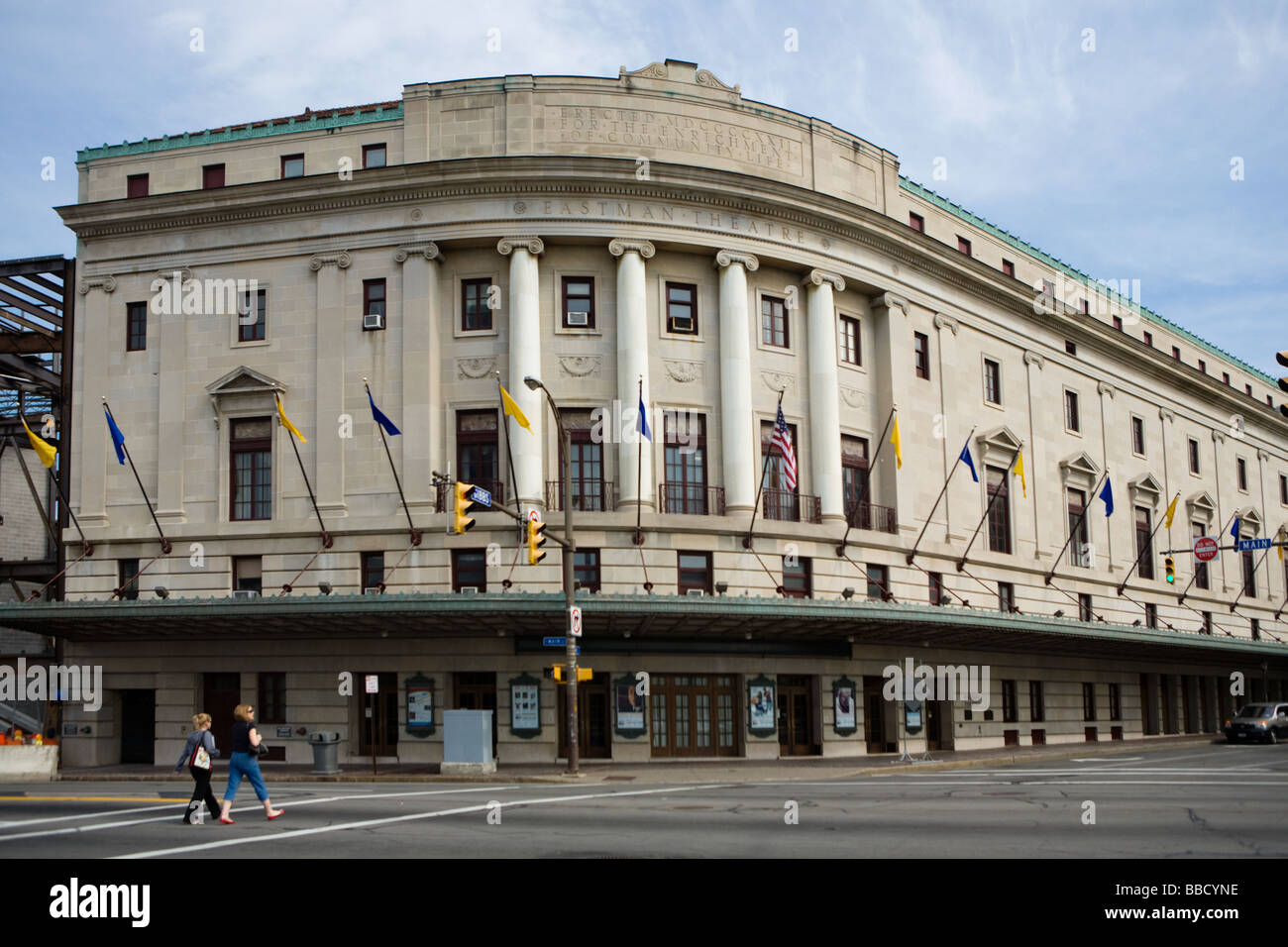 Eastman Theatre Rochester New York Monroe County Stock Photo