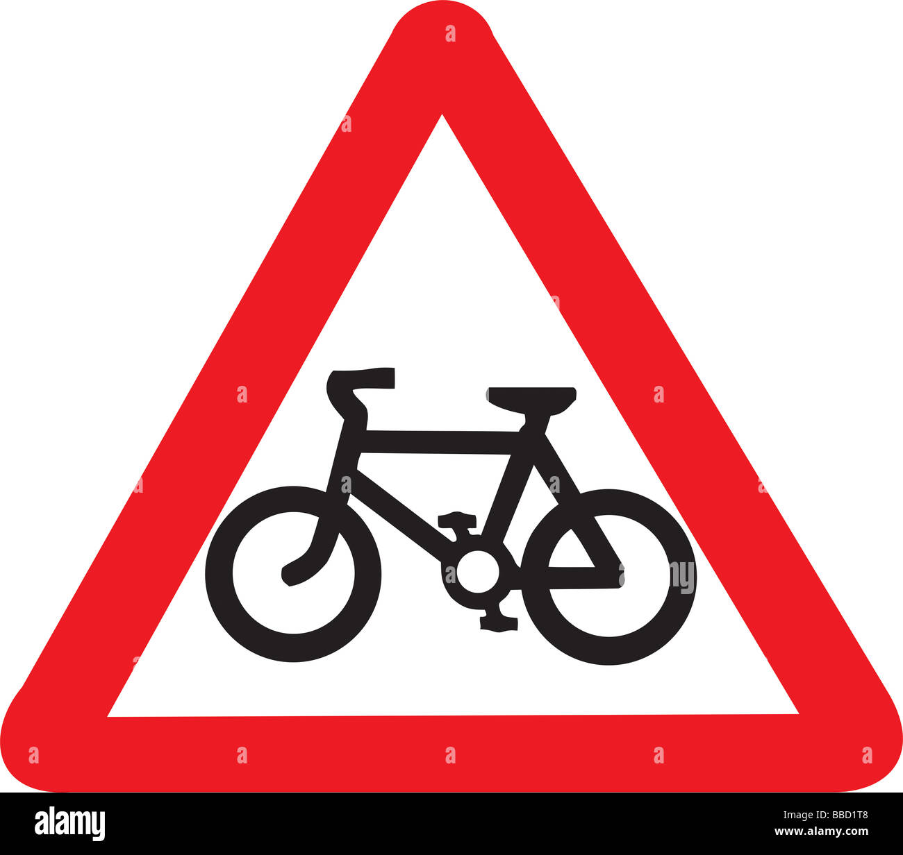 Uk Road Sign Warning Cyclists Ahead Stock Photo Alamy Uk Road Sign Warning Cyclists Ahead Stock Photo Alamy