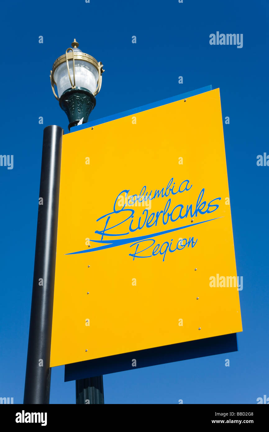 Riverbanks Region Sign Columbia South Carolina USA Stock Photo - Alamy