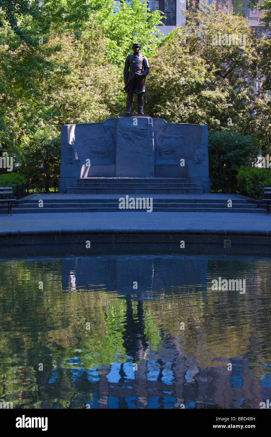 Statue of Admiral David Glasgow Farragut, Madison Square Park, New York
