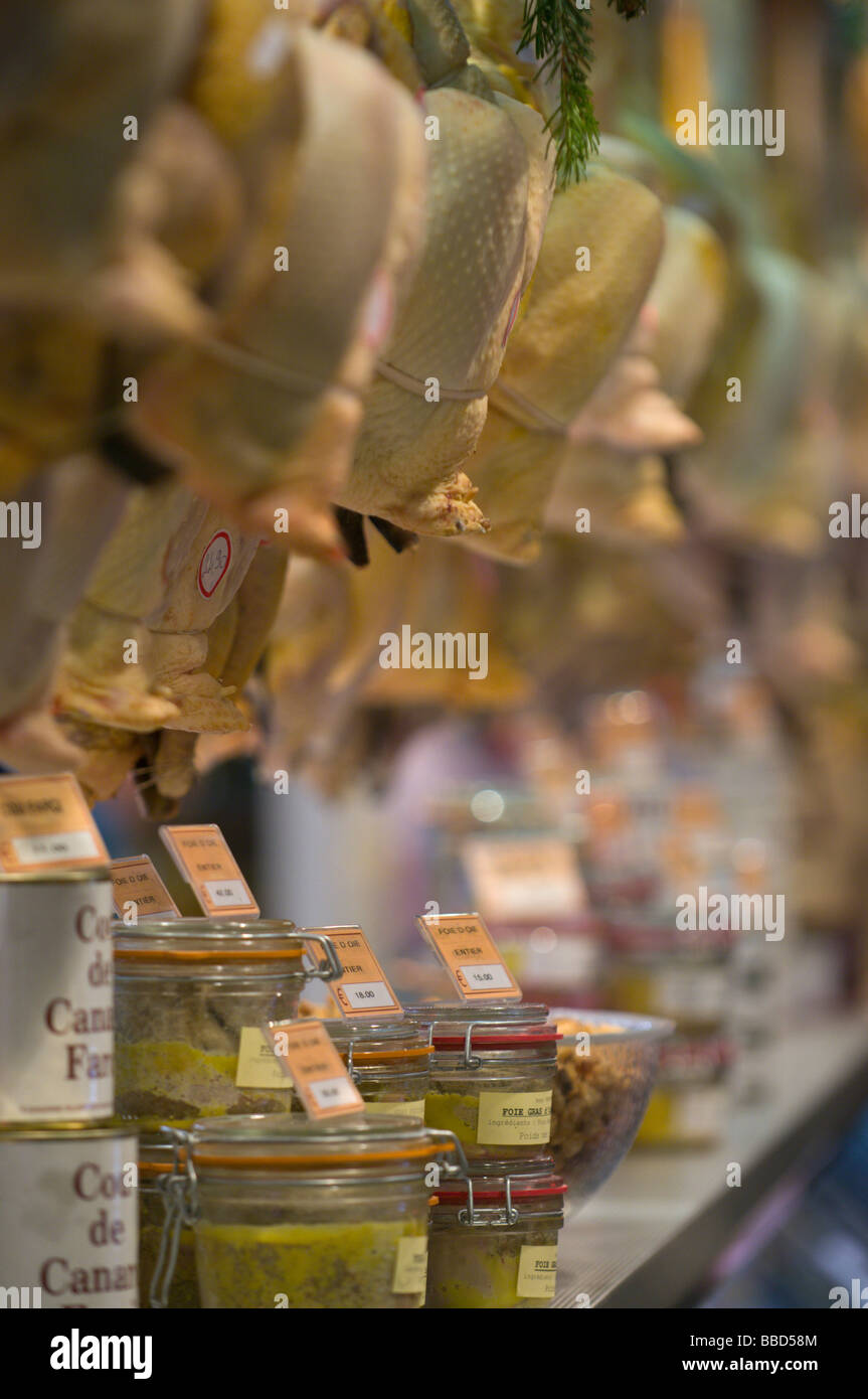 Range of French foods at French Market Stock Photo - Alamy