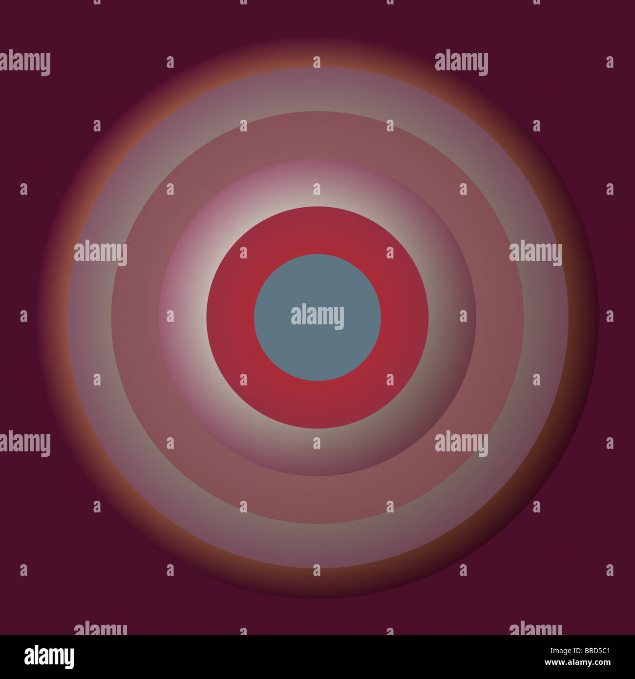 Round circles of color abstract illustration Stock Photo - Alamy