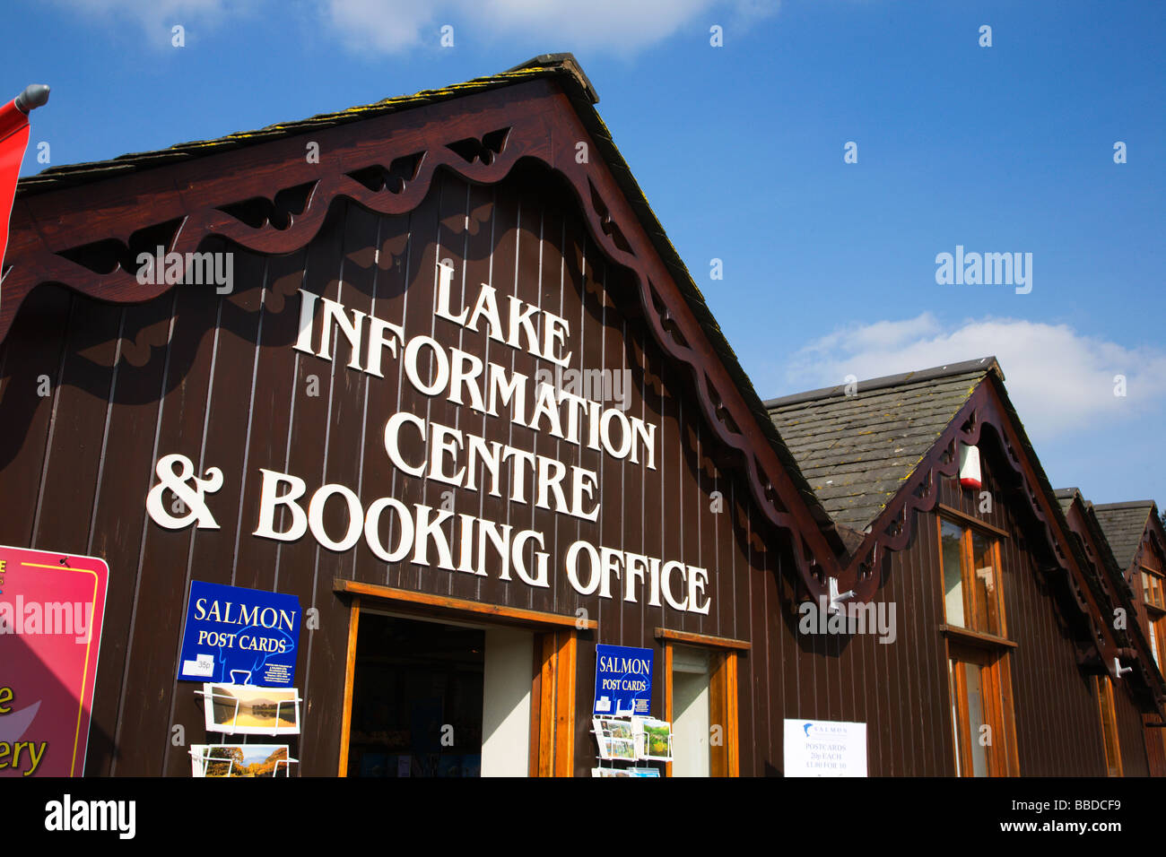 Lake Information Centre and Booking Office Bowness on Windermere Stock