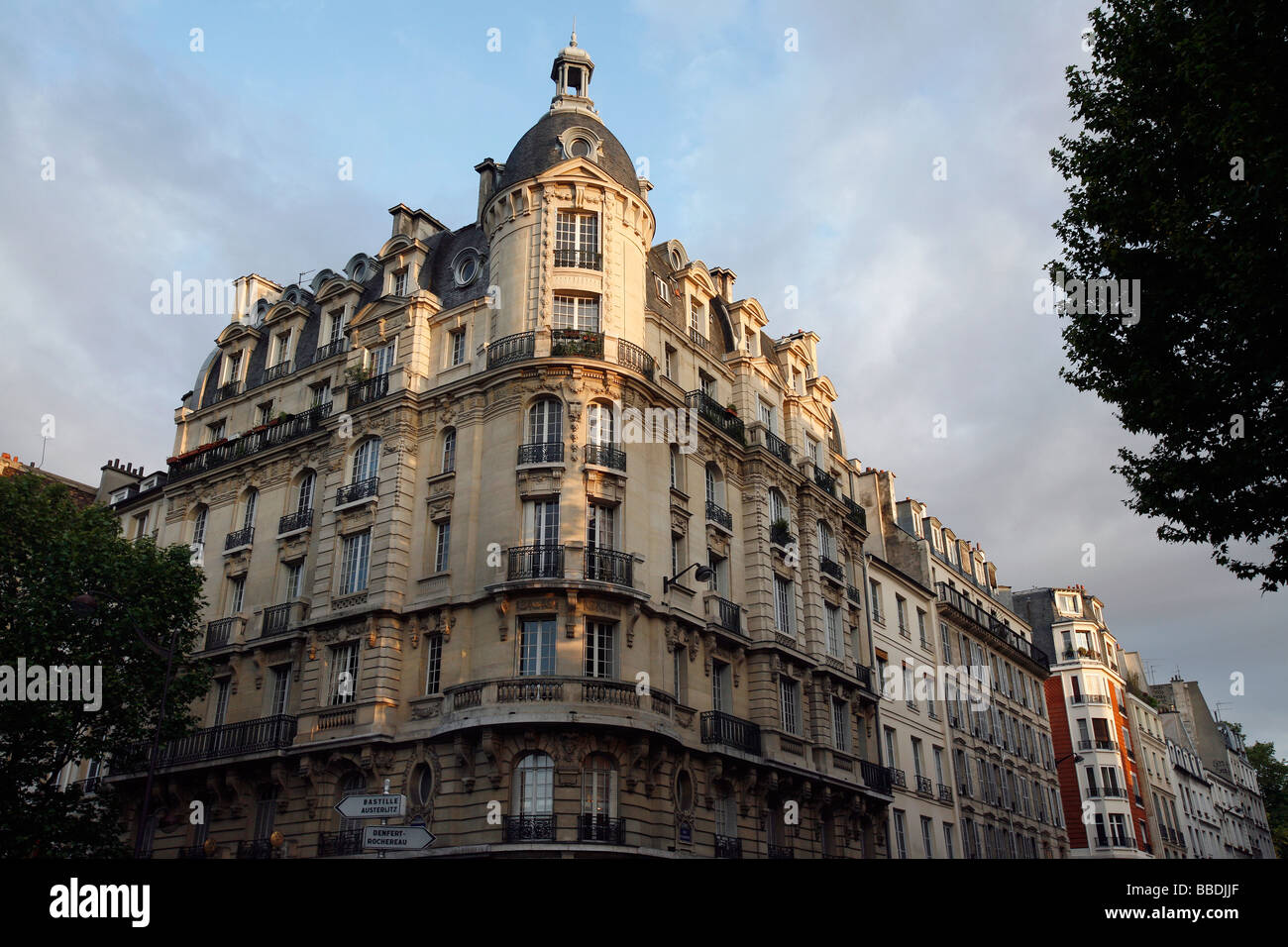 Apartment building, Left Bank, Latin Quater, Paris Stock Photo Alamy
