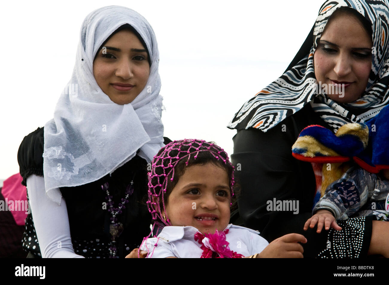 An Egyptian family in Alexandria Egypt Stock Photo - Alamy