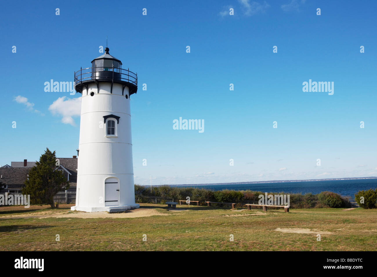 East Chop Lighthouse, Oak Bluffs, Martha's Vineyard, Massachusetts, USA