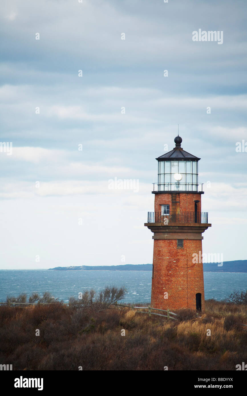 Gay Head Lighthouse, Aquinnah, Martha's Vineyard, Massachusetts, USA