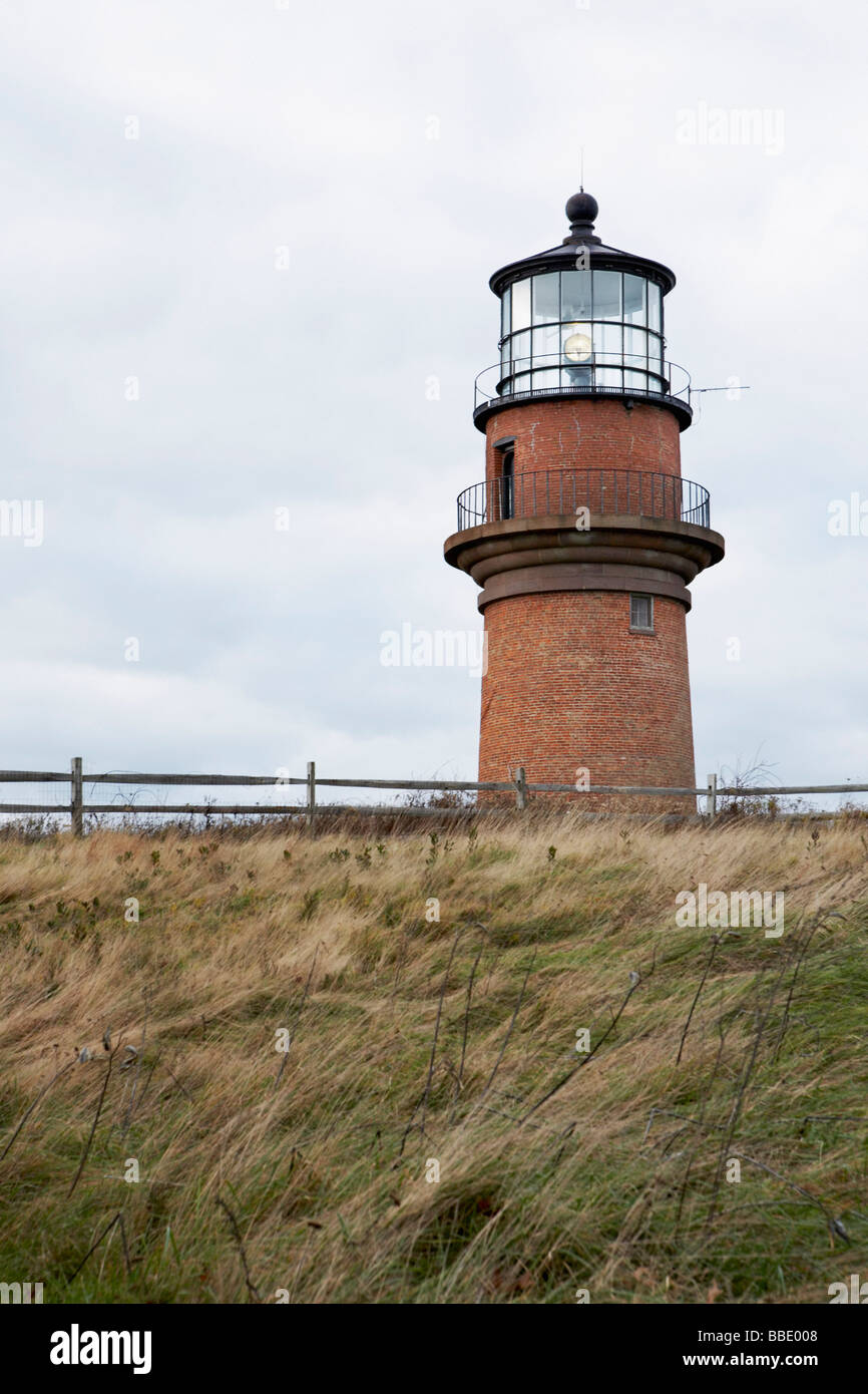 Gay Head Lighthouse, Aquinnah, Martha's Vineyard, Massachusetts, USA