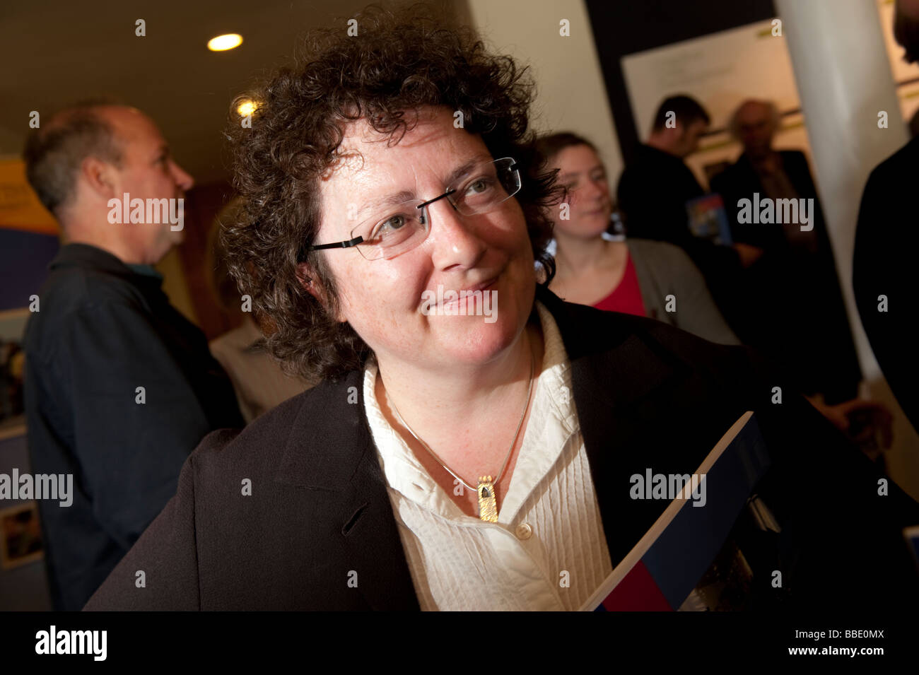 Elin Jones Wales Assembly Government minister for rural affairs and Plaid Cymru member for Ceredigion Stock Photo